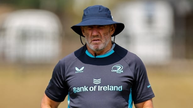 Leinster assistant coach Robin McBryde