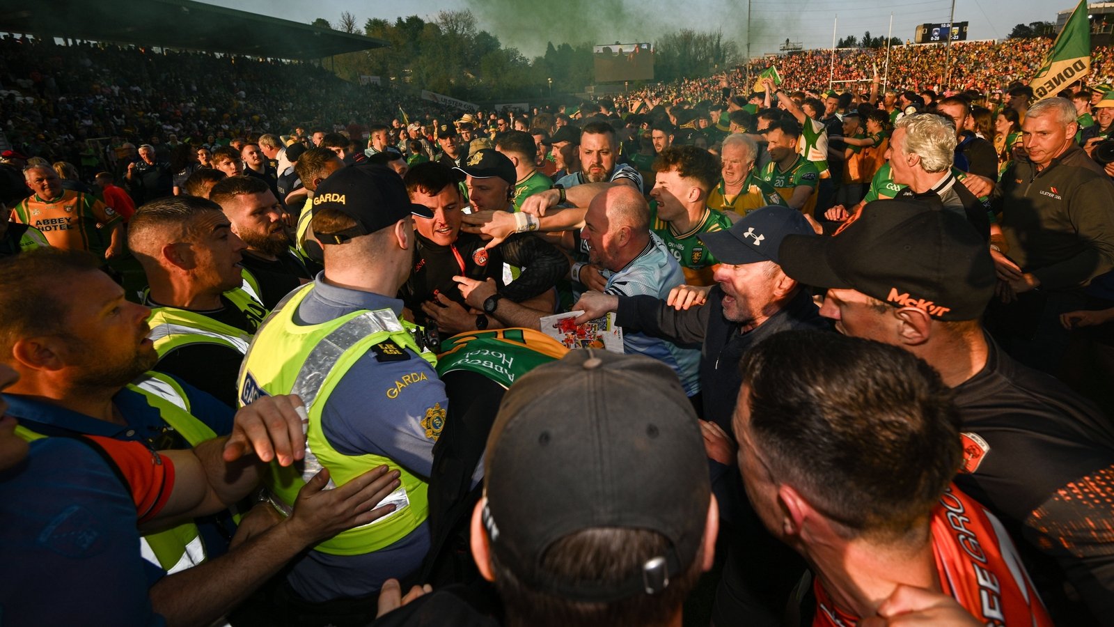 Armagh and Donegal fined €7,500 for Ulster final fracas