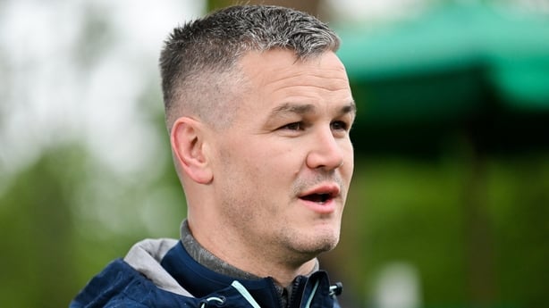 3 September 2025; Ireland rugby assistant coach Jonathan Sexton during the Pro AM ahead of the Amgen Irish Open Golf Championship 2025 at The K Club in Straffan, Kildare. Photo by Ramsey Cardy/Sportsfile