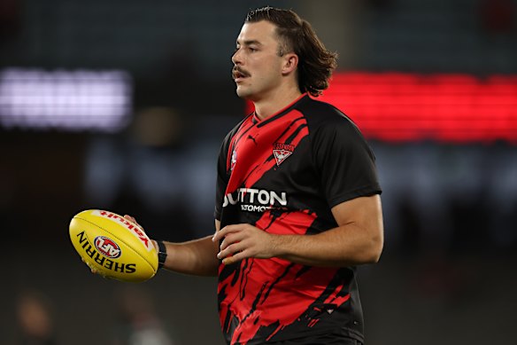 Sam Draper has played his last game for the Bombers.