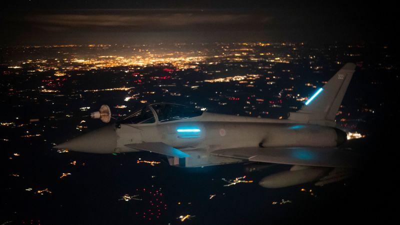 UK fighter jets fly over Poland as part of NATO’s ‘Eastern Sentry’ operation