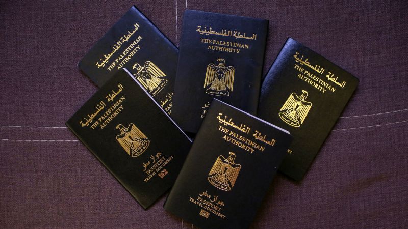 US tells diplomats to refuse most visas for Palestinian passport holders