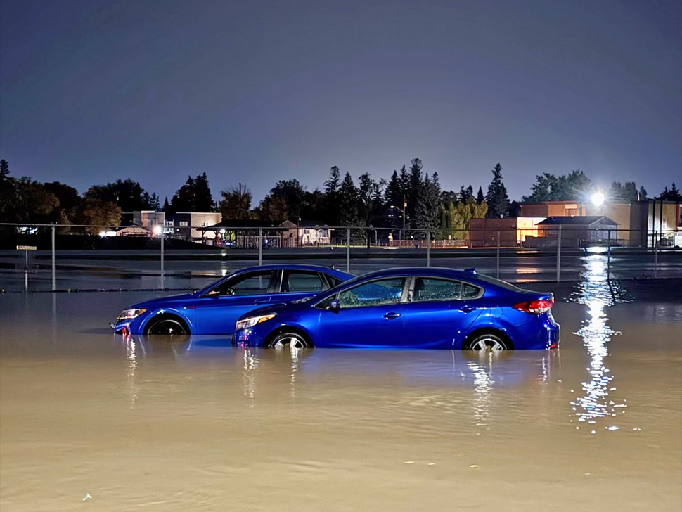 Steinbach sees over 100mm of rain, flooding reported across city - SteinbachOnline.com