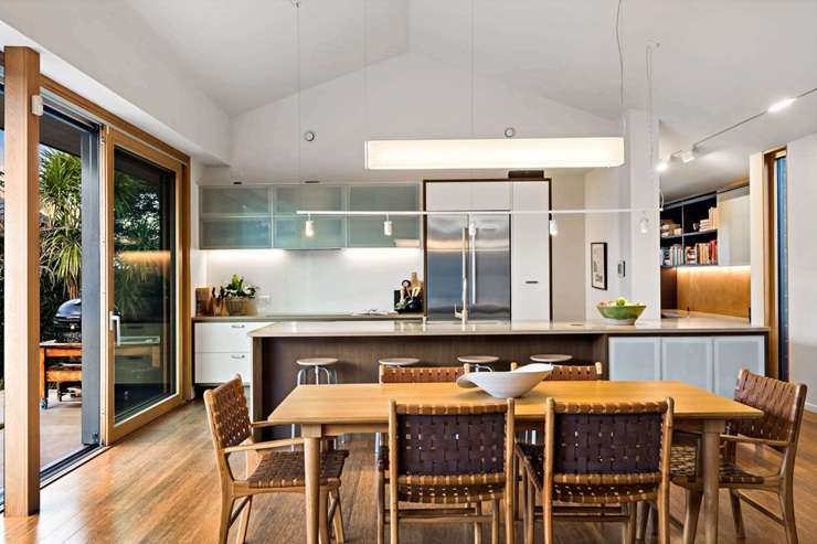 The four-bedroom home on Kesteven Avenue, in Auckland's Glendowie, is the first certified Passive House in Australasia. Photo / Supplied