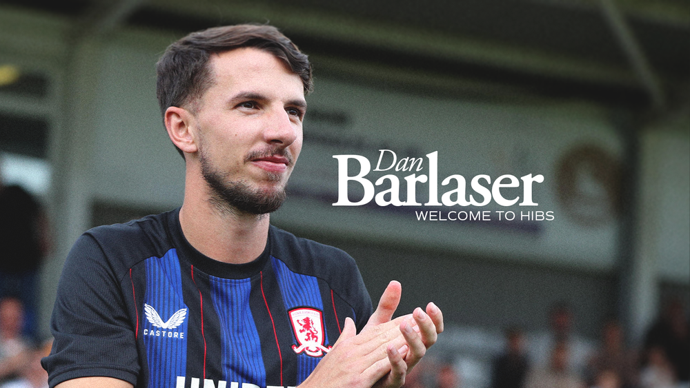 Hibernian FC | Daniel Barlaser Signs For Hibs!