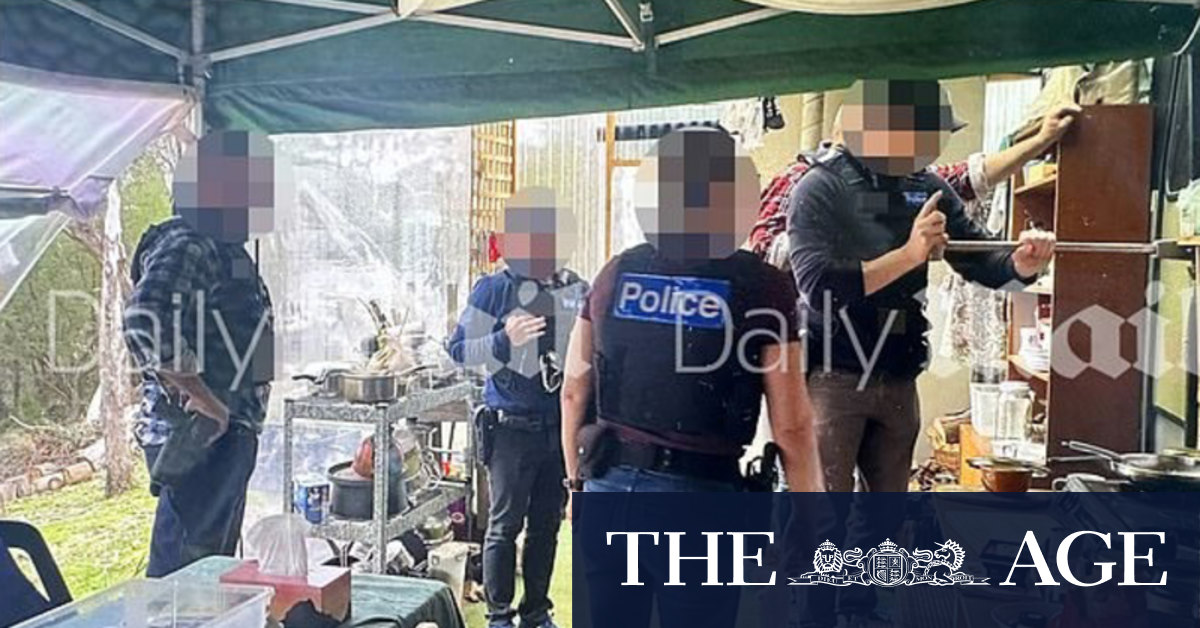 Images reveal moments before Dezi Freeman allegedly opened fire on Victoria Police