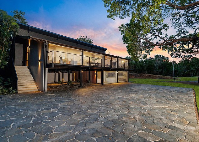 Matt and Kaia Wright are selling their renovated Darwin house for $1.39million, and he has liquidated his helicopter company Helibrook