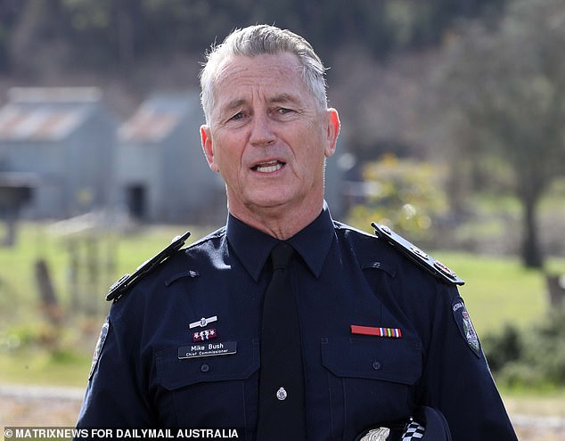 Victoria Police Chief Commissioner Mike Bush did not rule out offering a cash reward for information which could lead to Freeman's capture