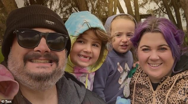 Adelaide woman Simone Porcaro (right) said she tried to call 000 six times to save her husband