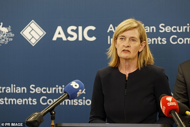 ASIC deputy chair Sarah Court (pictured) said many members thought their funds were safe when they used Macquarie's super platform to invest in Shield
