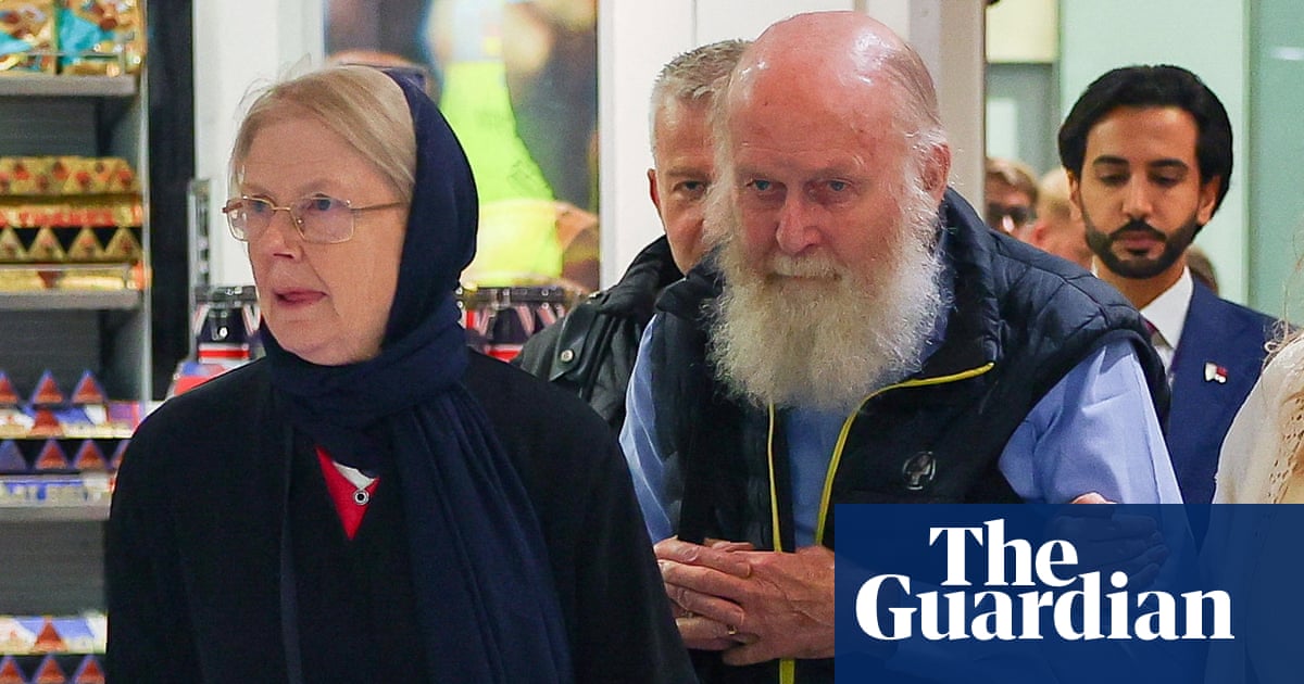 British couple detained by Taliban in Afghanistan return to UK | UK news