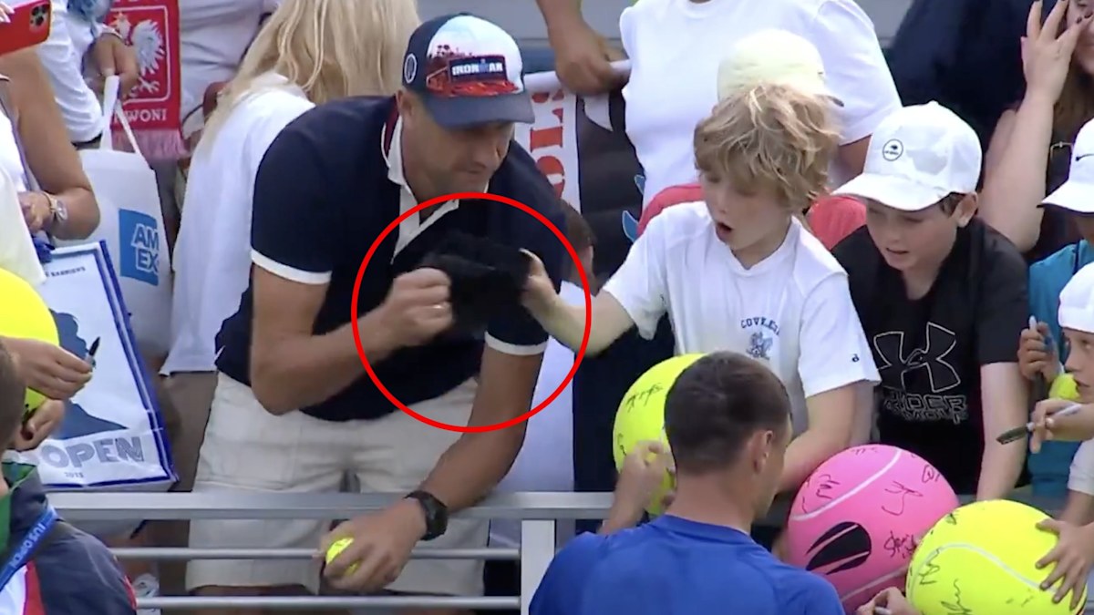 Piotr Szczerek, Kamil Majchrzak, cap stealing man apologises to young fan, reaction, updates