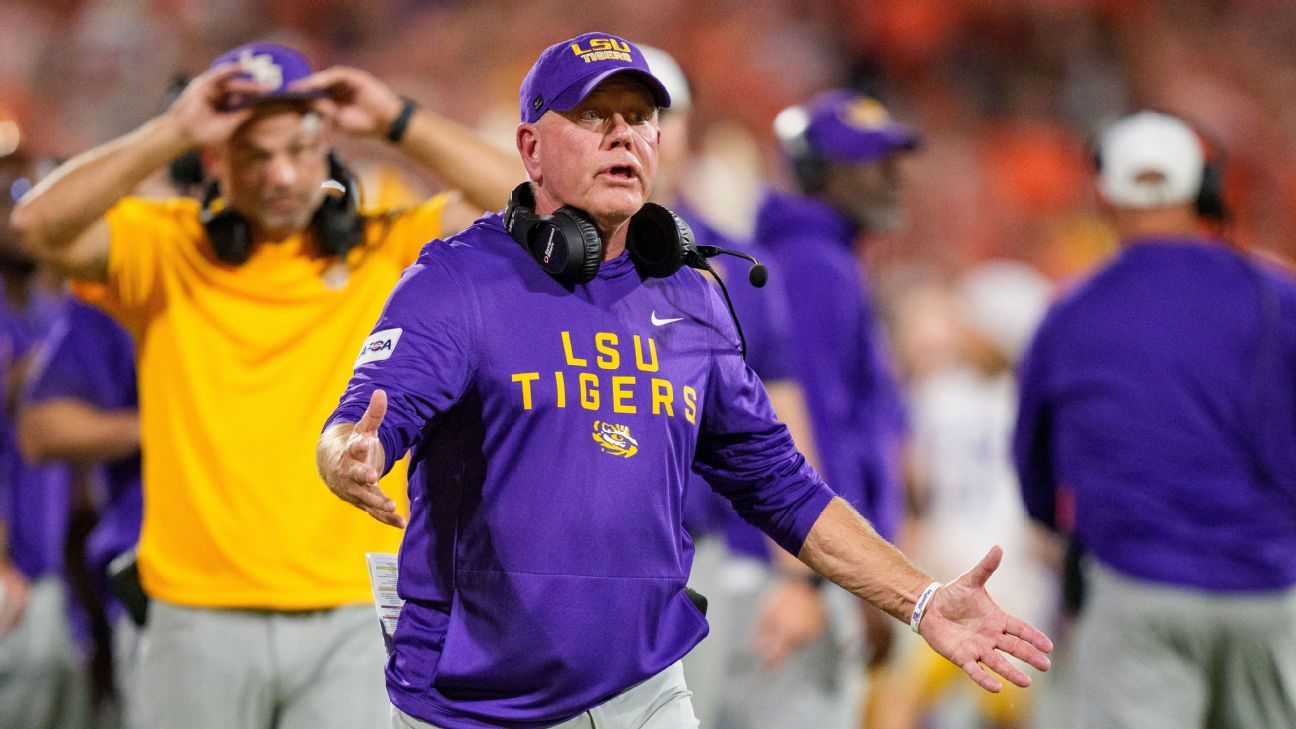 LSU's Brian Kelly questions Dabo Swinney's grading system