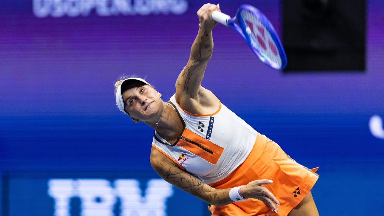 Vondrousova withdraws from US Open, sending Sabalenka to semis