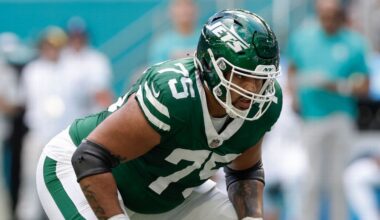 Sources - Jets' Alijah Vera-Tucker has significant arm injury