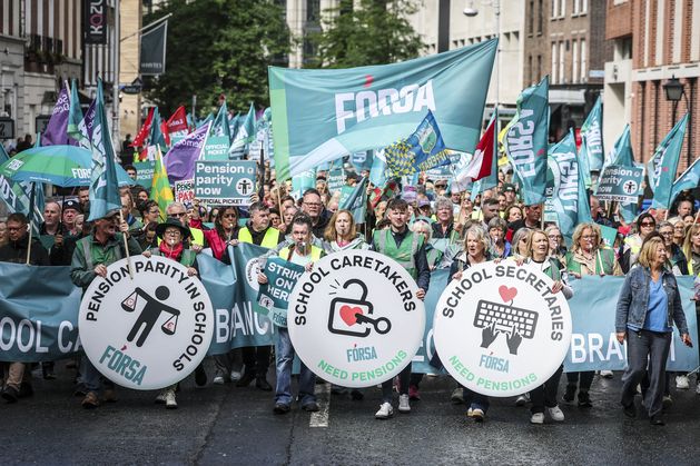 ‘Unsustainable’ – teacher unions say schools ‘struggling to operate as normal’ amid secretary and caretaker strike action