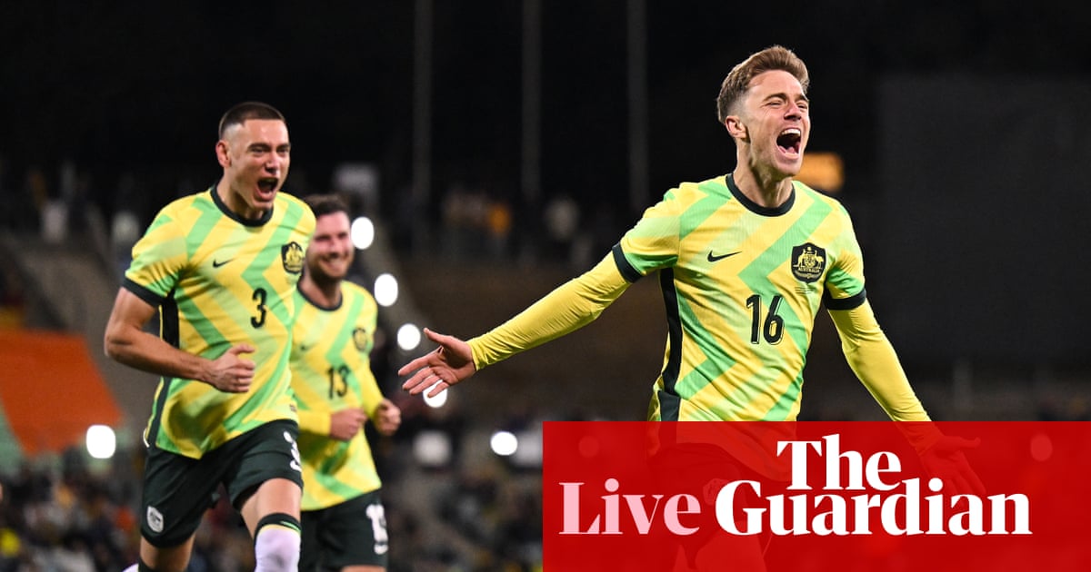 Australia 1-0 New Zealand: men’s international football friendly – as it happened | Australia