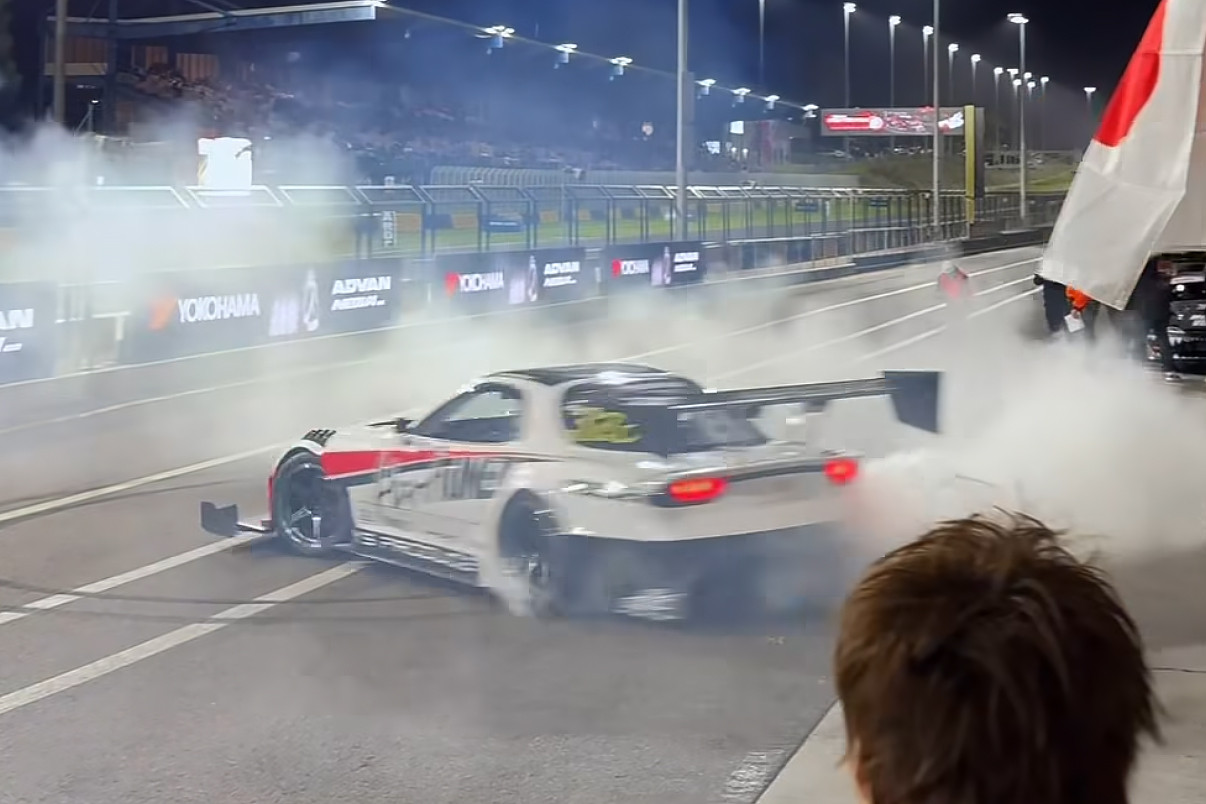 International driver disqualified for WTAC pit lane burnout