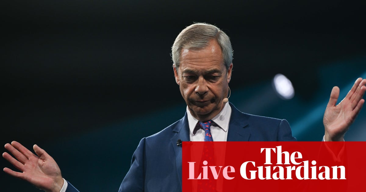 Farage rows back on promise to stop small boats within two weeks if he becomes PM; barracks could house asylum seekers – live | Politics