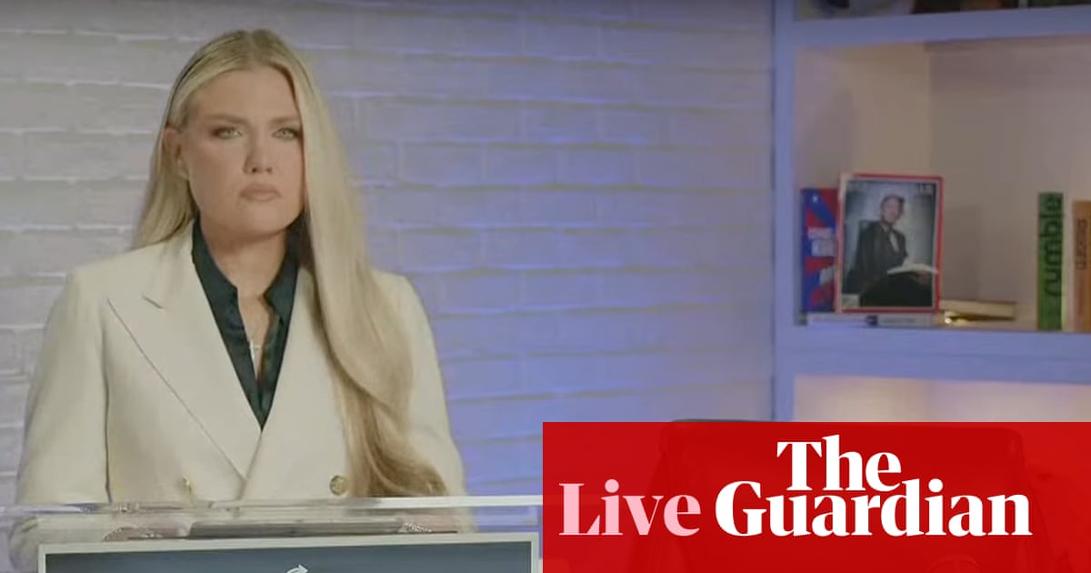 Widow of Kirk gives statement after husband’s shooting – as it happened | Charlie Kirk shooting