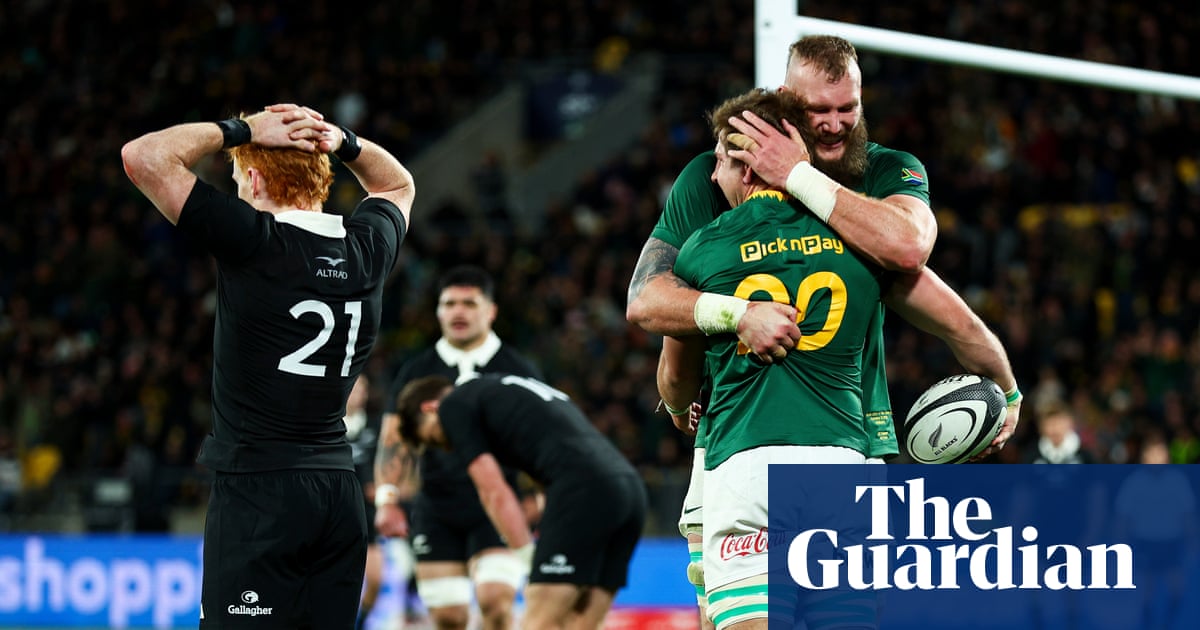 All Blacks humiliated by Springboks in Rugby Championship with heaviest ever defeat | New Zealand rugby union team