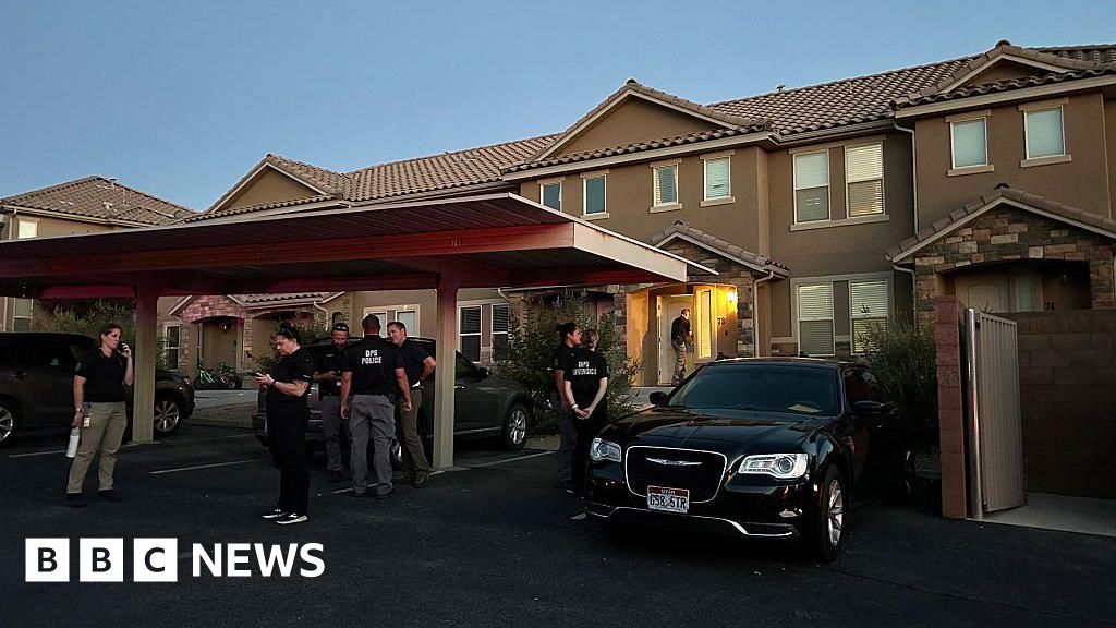 Utah town reels after neighbour accused of Charlie Kirk killing
