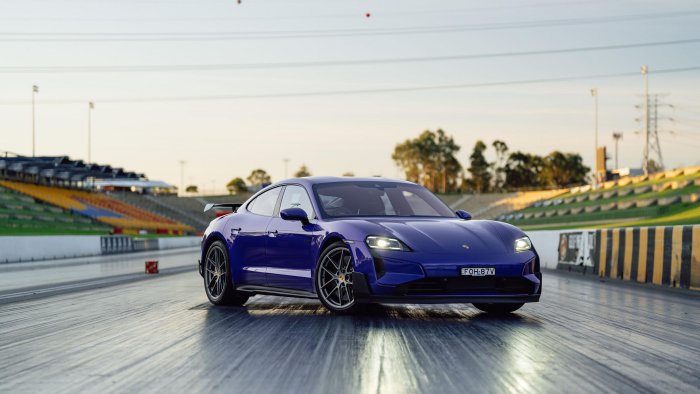 Porsche Taycan Turbo GT sets Australian quarter-mile benchmark at Sydney Dragway