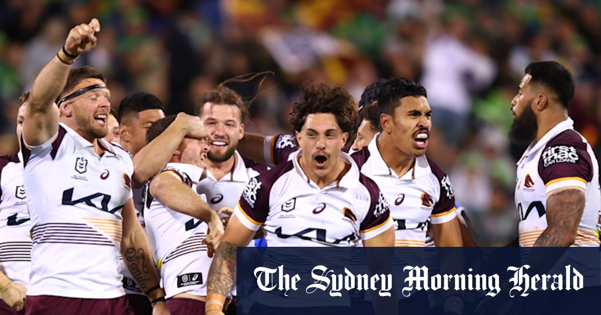 Brisbane Broncos’ home preliminary final against Penrith or Canterbury set for Sunday timeslot