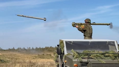 Russia and Belarus hold joint military drill as regional tensions rise – video report