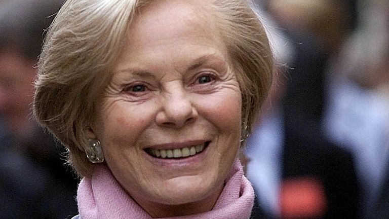 The Duchess of Kent in 1999. Pic: PA