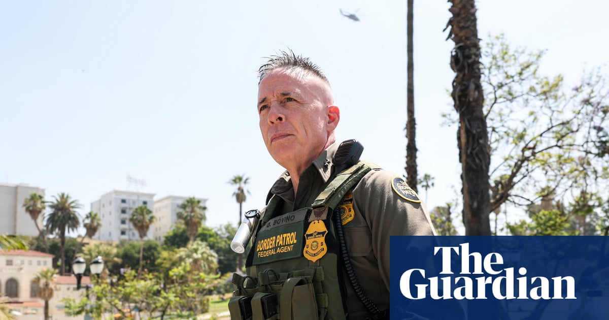 US border agent who led immigration crackdown in LA arrives in Chicago | Chicago