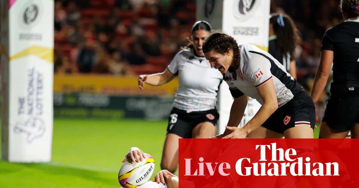New Zealand v Canada: Women’s Rugby World Cup 2025 semi-final – live | Women's Rugby World Cup 2025