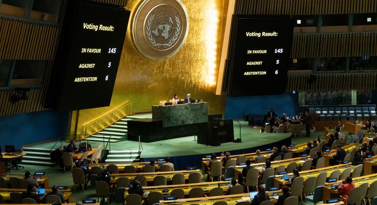 UN backs Abbas video address after US visa refusal