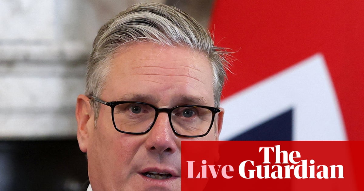 Keir Starmer set to announce UK recognition of Palestine later today - UK politics live | Politics