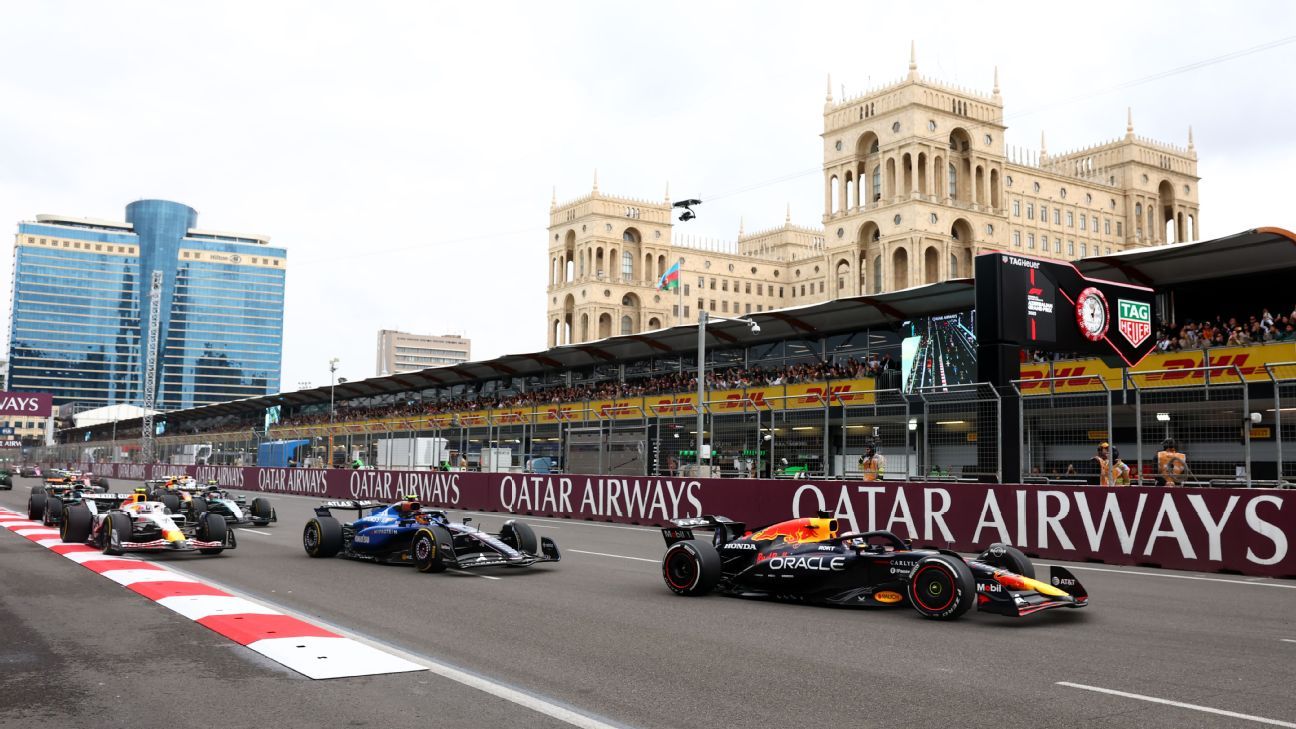 2025 Azerbaijan Grand Prix recap: F1 results, highlights: Verstappen wins; Russell, Sainz on podium