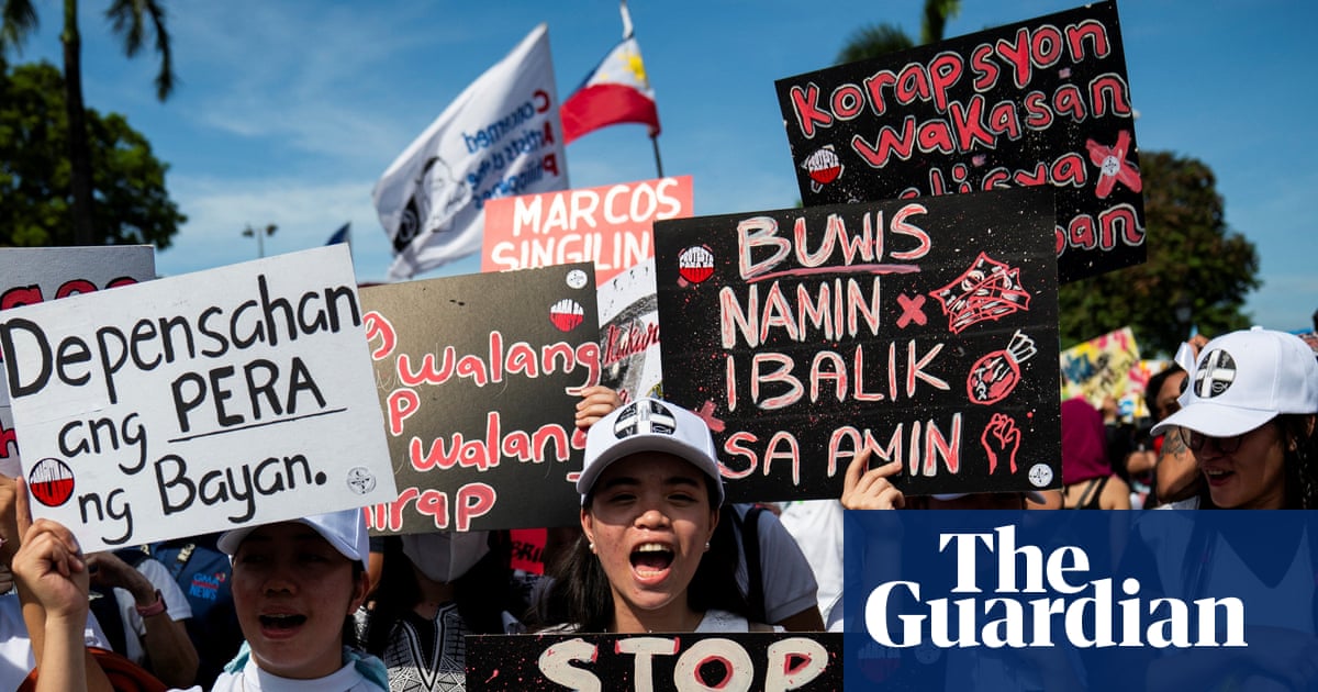 Protesters flood streets of Philippines over state corruption | Philippines