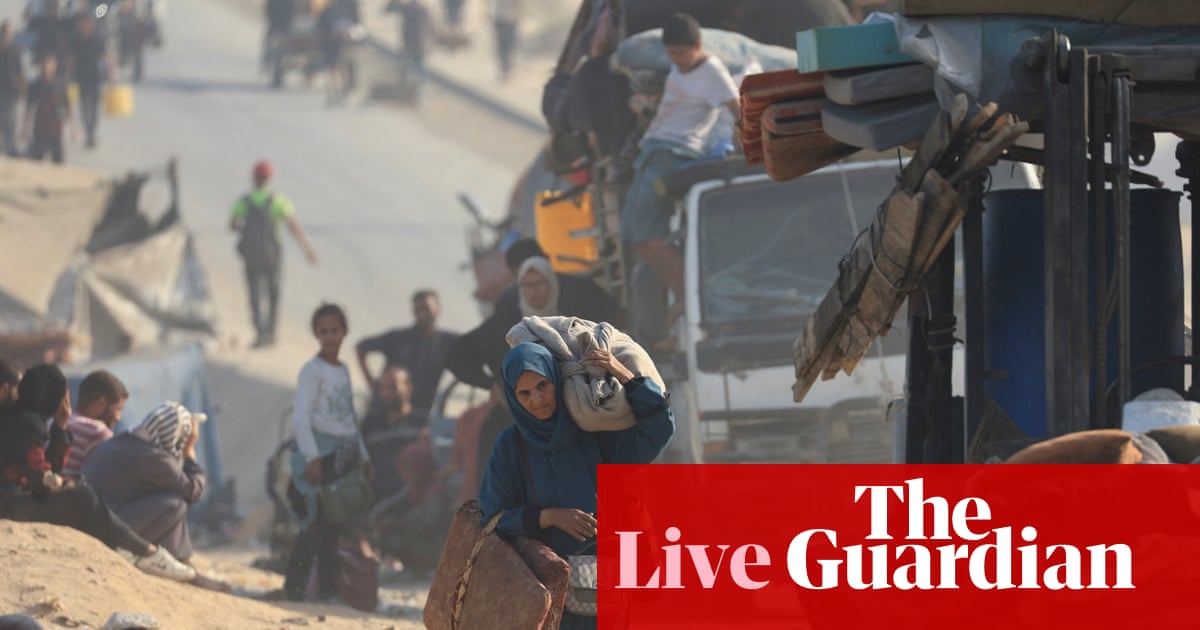 European officials warn Israel not to annex parts of West Bank in response to recognition of Palestinian state – Middle East crisis live | Palestinian territories