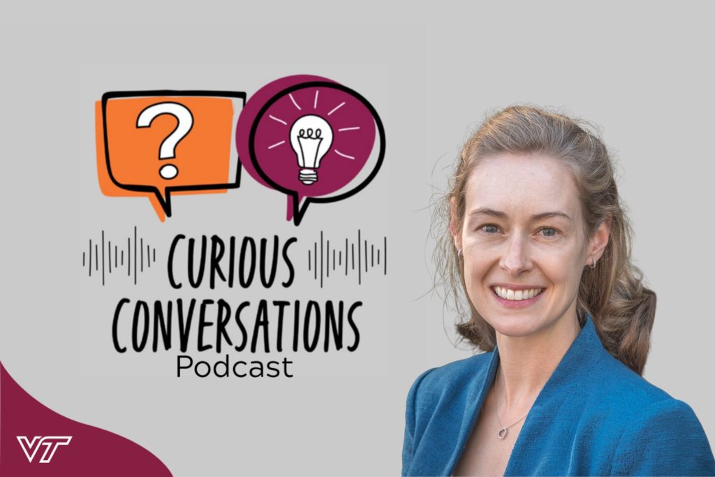 'Curious Conversations' podcast: Cayelan Carey talks about ecosystem forecasting | Virginia Tech News