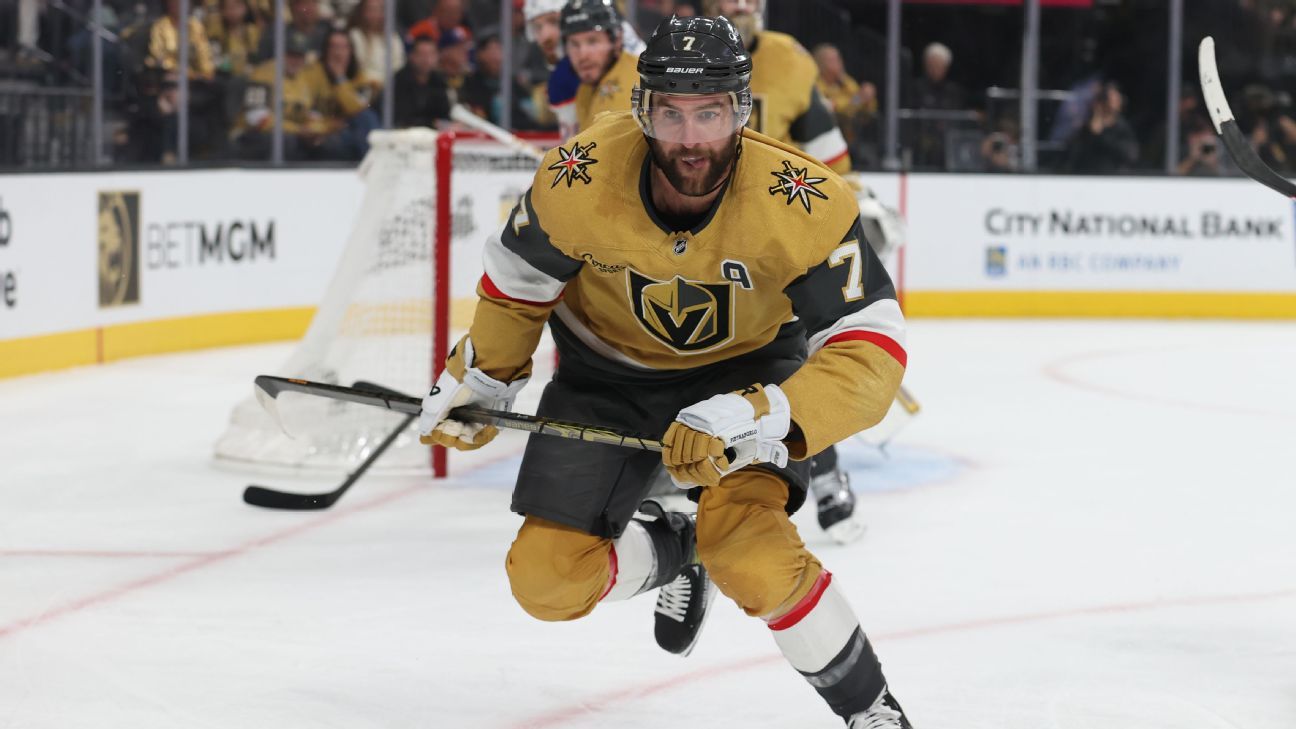 Vegas star Alex Pietrangelo won't rule out return this season