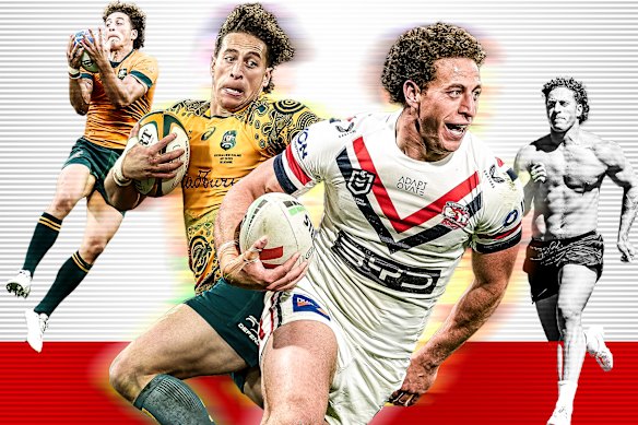 Roosters code-hopper Mark Nawaqanitawase.