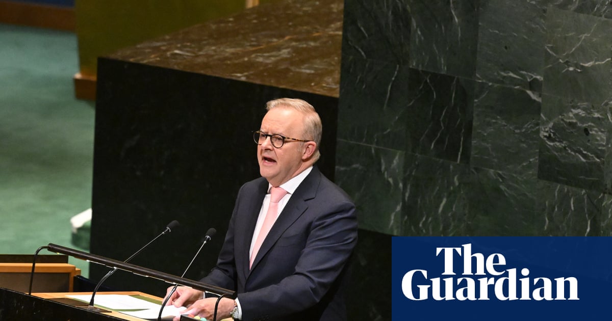 Albanese’s first ever speech to the UN was quite a moment – but the Trump snub loomed large over the day | Anthony Albanese