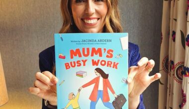 Jacinda Ardern has published her second book, Mum's Busy Work (pictured), through Penguin Random House
