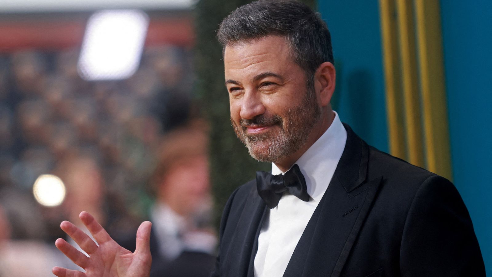 Jimmy Kimmel's show returned after less than a week off-air. Pic: Reuters