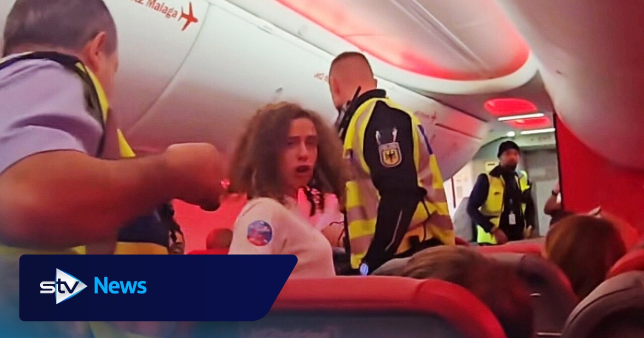 Drunk couple abused cabin crew and spat on passenger forcing Jet2 Edinburgh to Turkey flight to divert