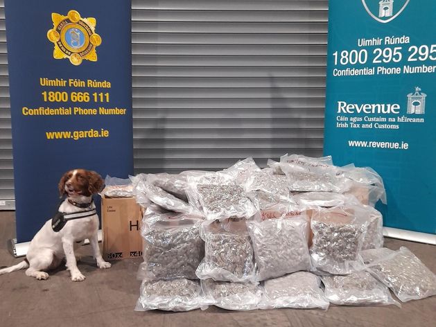 Man arrested as drugs worth €380,000 seized in West Dublin