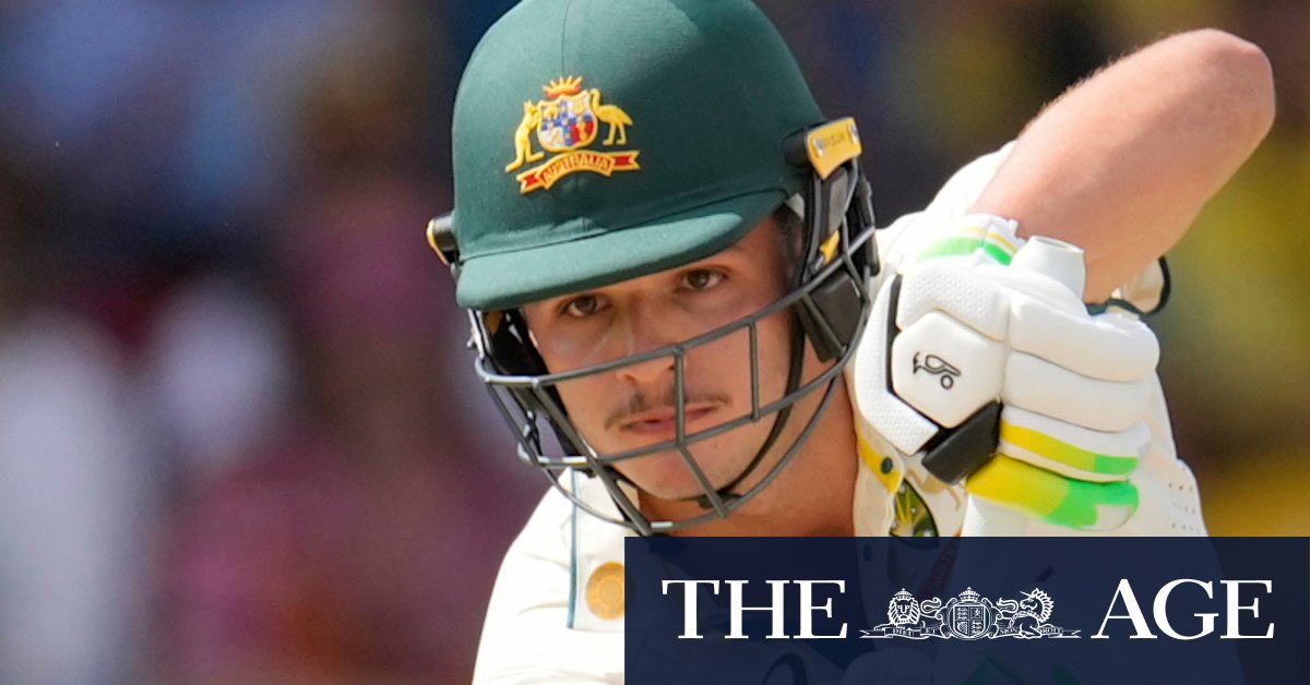 Sam Konstas falls for 49 for Australia A v India A as Nathan McSweeney notches half-century in Ashes bat-off