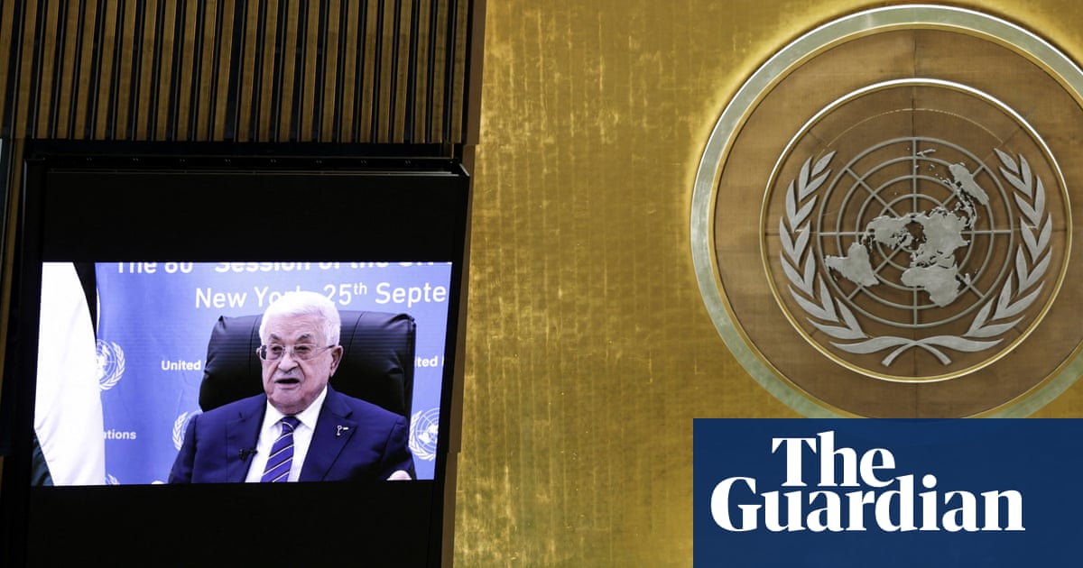 Abbas decries Israel’s ‘genocide’ and says Hamas will have no role in future Gaza government | Mahmoud Abbas
