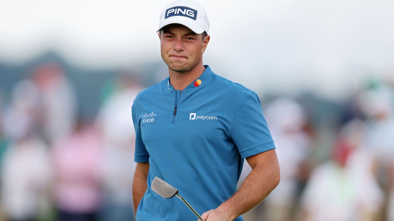 Viktor Hovland pulls out of four-ball match at Ryder Cup