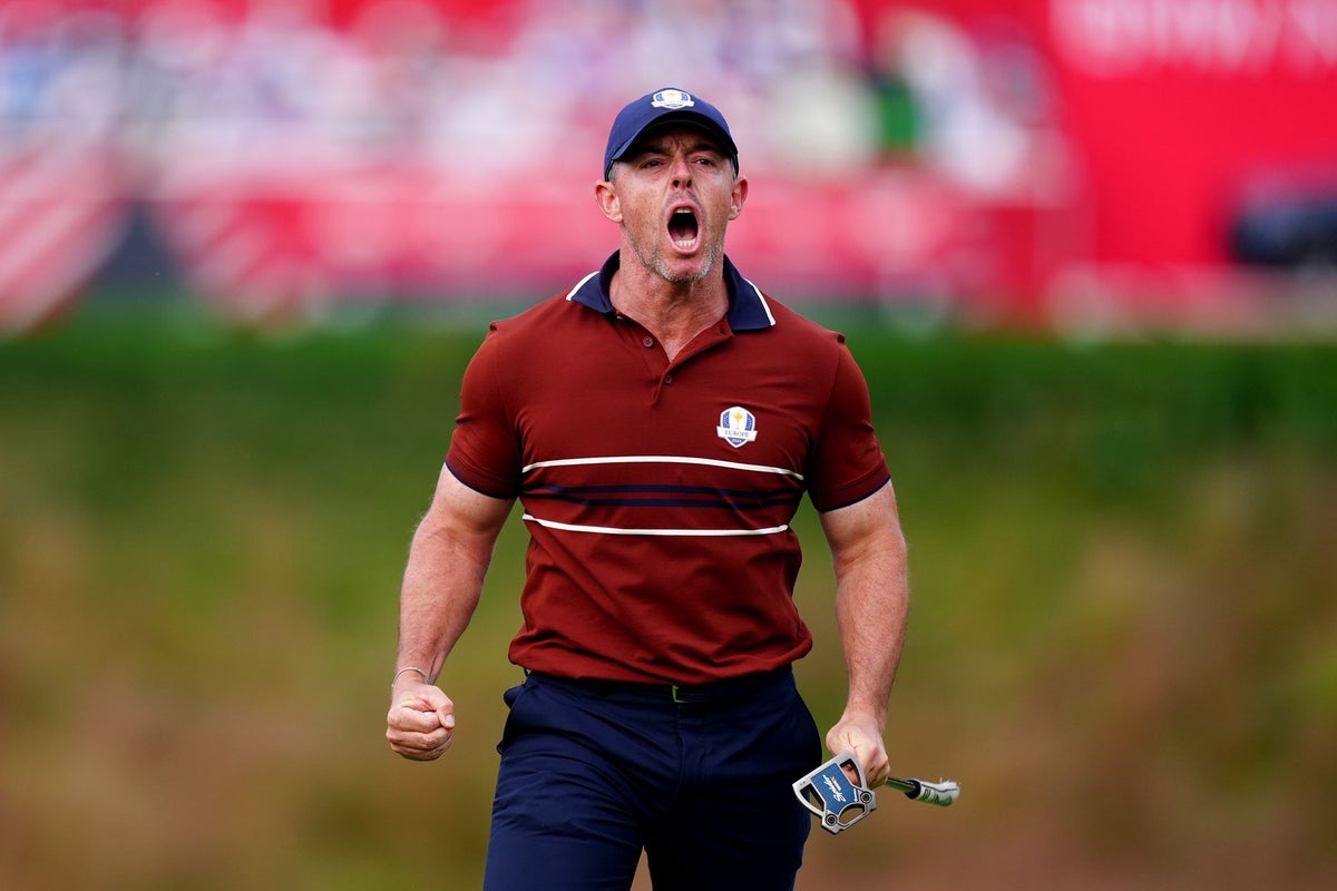 Ryder Cup Sunday singles tee times announced with Europe on brink of crushing victory