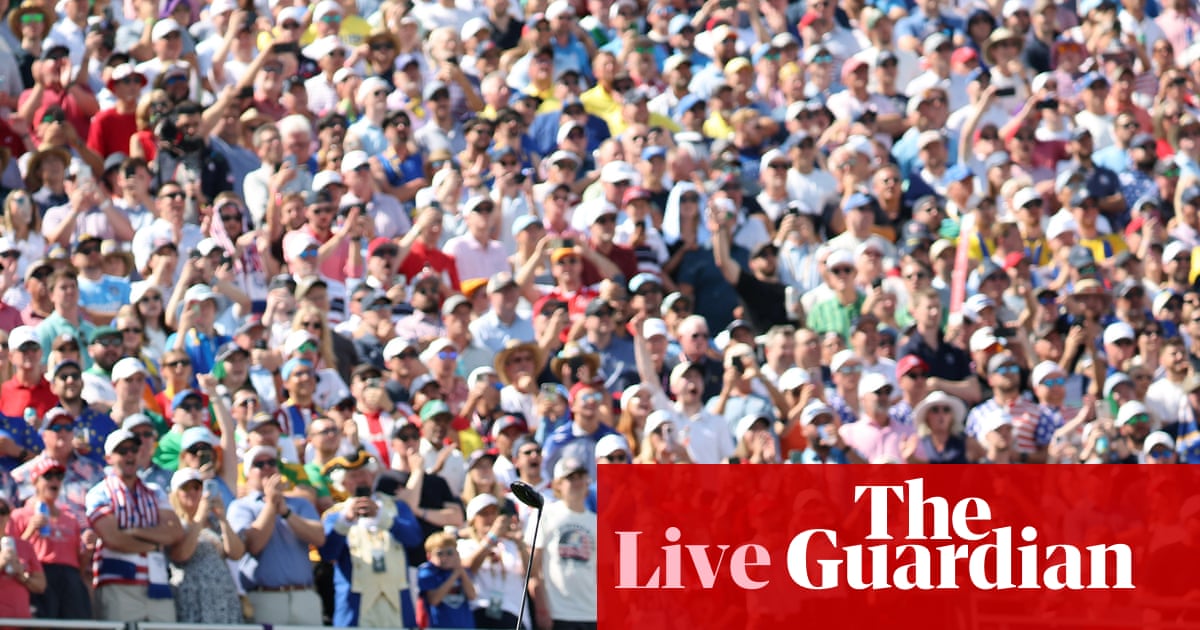 Ryder Cup 2025: USA 5-12 Europe after Hovland withdraws from singles – live | Ryder Cup 2025